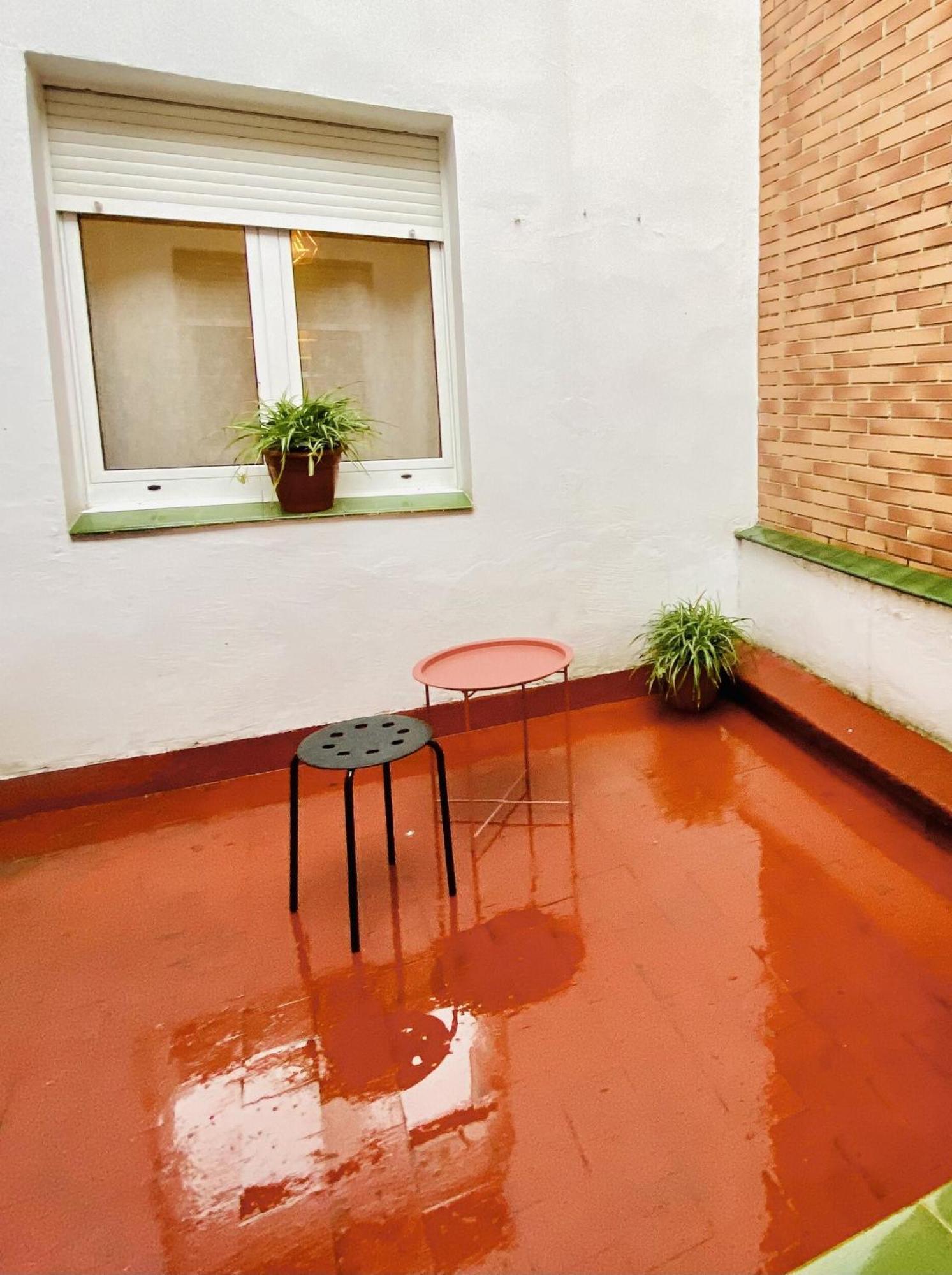 Amplio Apartamento Con Dos Patios Gijón Exterior foto
